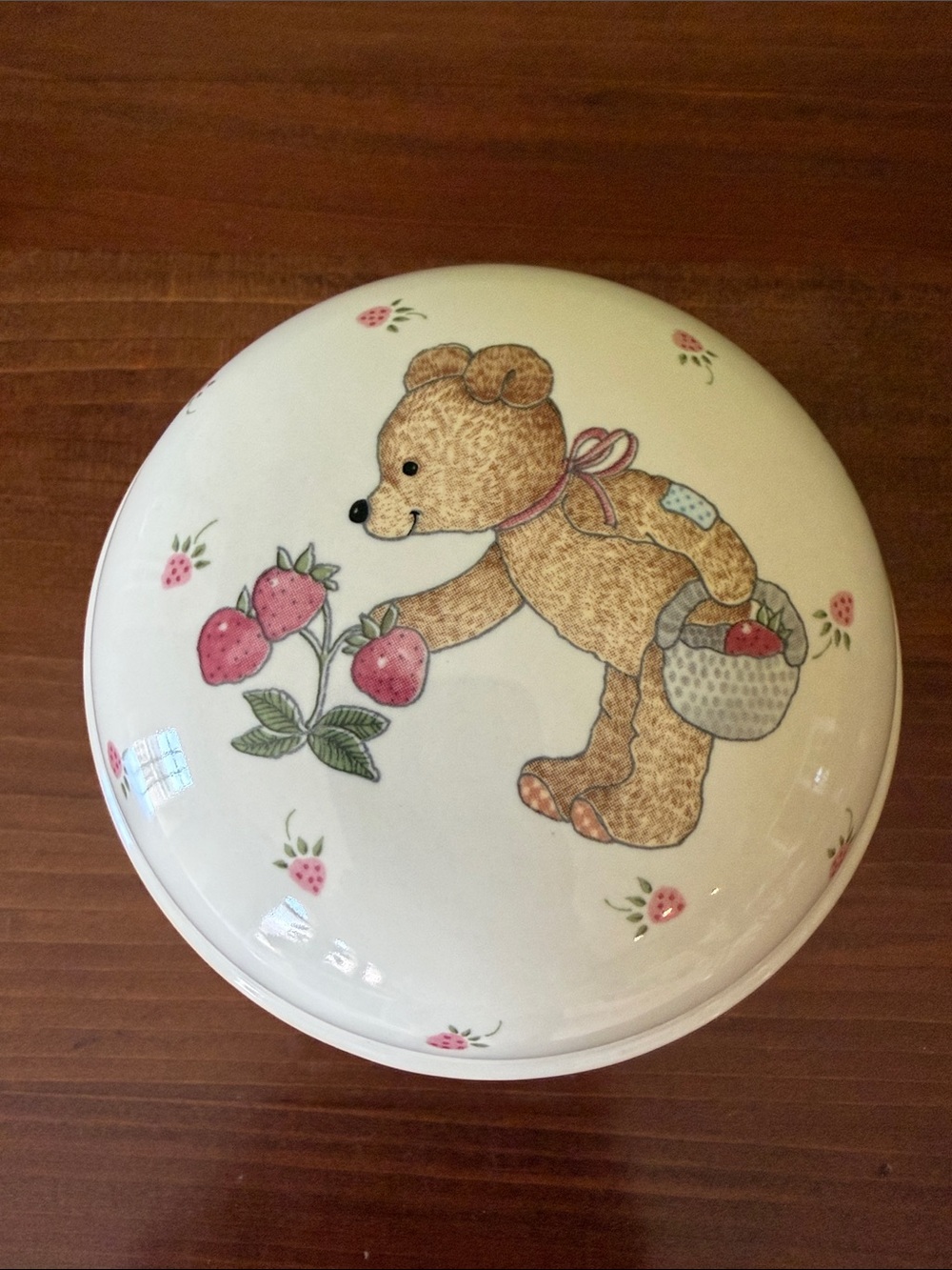 Mikasa Teddy Ceramic Trinket Dish